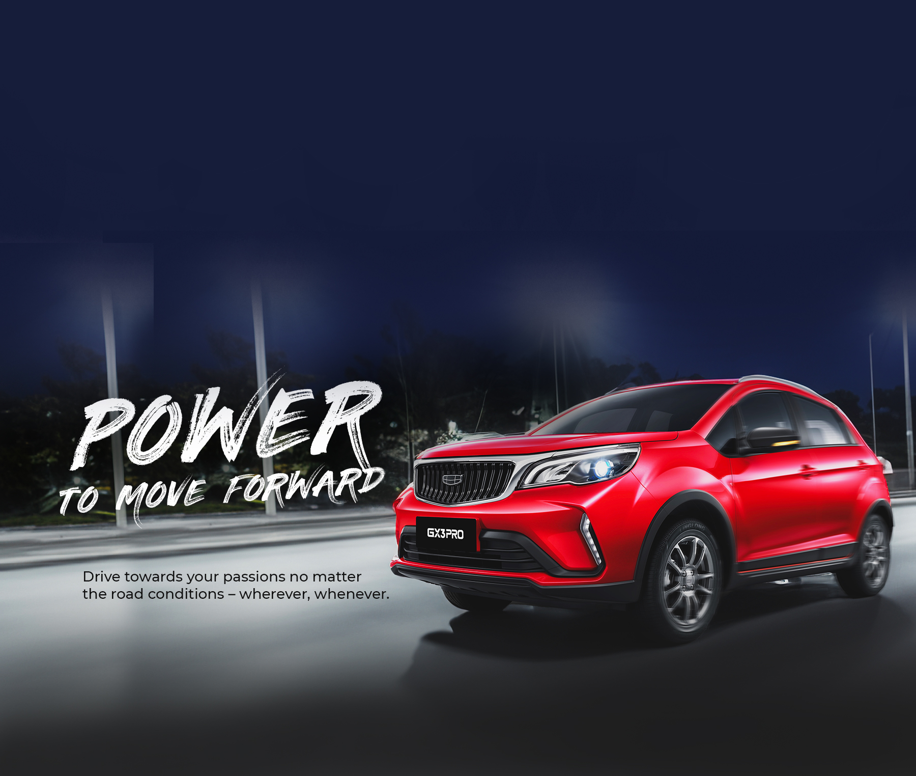 gx3 pro power to move forward
