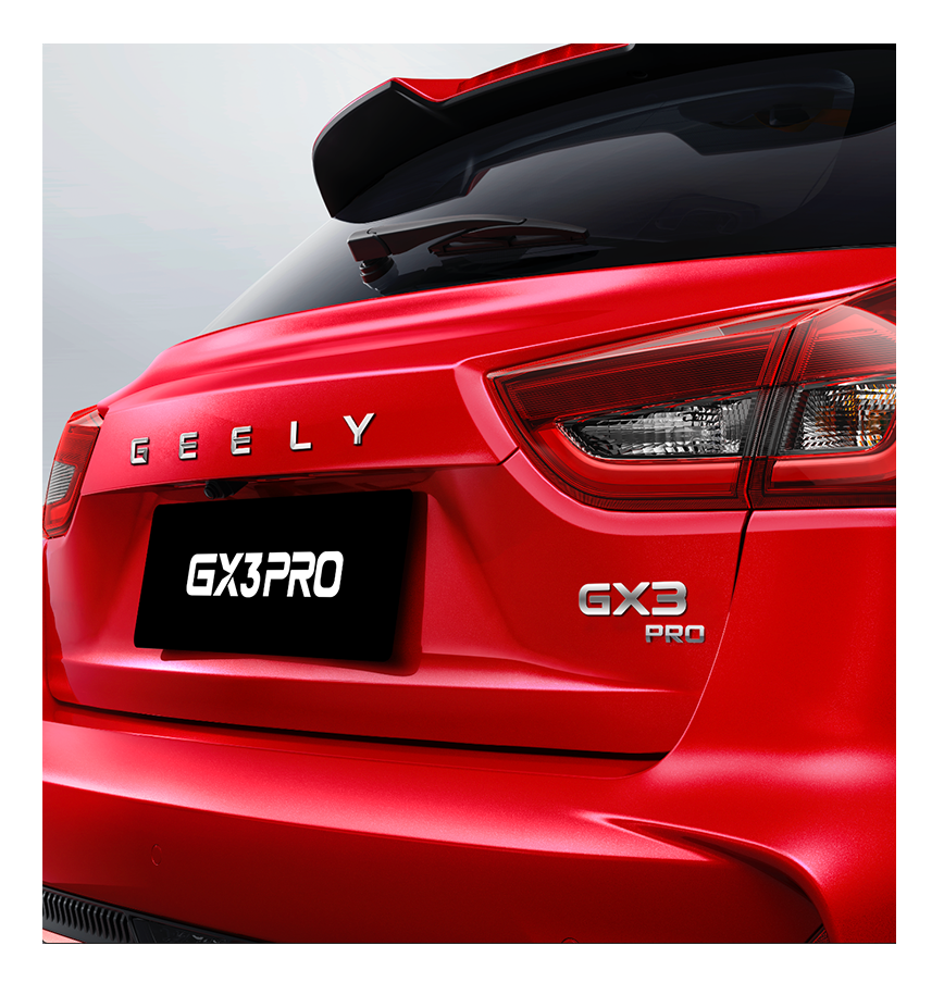 geely gx3 pro rear tail